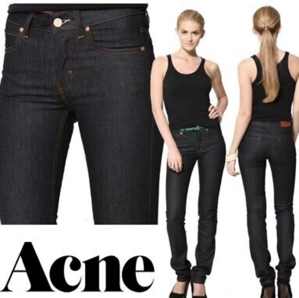 Acne Hex DC Straight Leg Denim Size 30/32